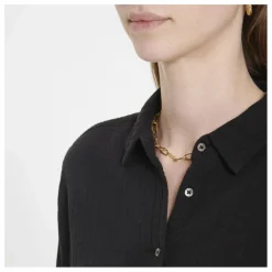 Chemise Scout Gaze de Coton | Noir