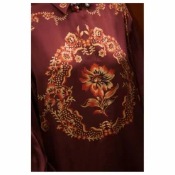 Chemise Seraphina Soie | Bordeaux
