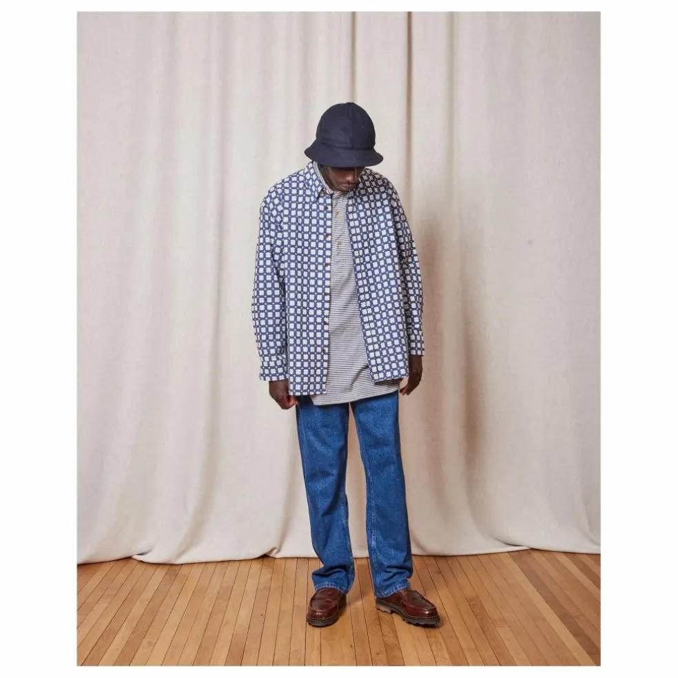 Chemise Shadow Delos Coton | Bleu marine