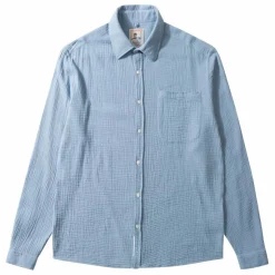 Chemise Snap | Bleu