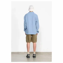 Chemise Snap | Bleu