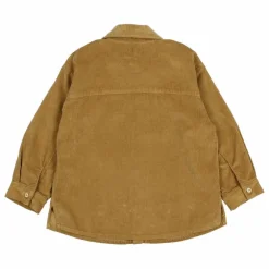 Chemise Soft Velours Côtelé Coton Bio | Ocre