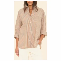 Chemise Sydney Rayée | Caramel