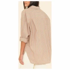 Chemise Sydney Rayée | Caramel