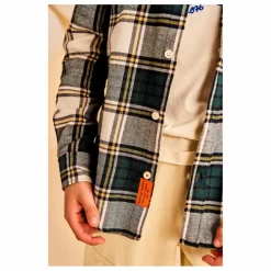 Chemise Tim Wang Carreaux | Vert