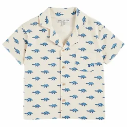 Chemise Tortue Eponge | Ecru