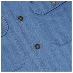 Chemise Utility Herringbone | Washed Blue