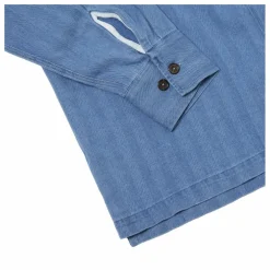 Chemise Utility Herringbone | Washed Blue