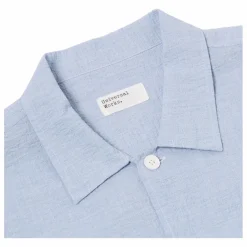 Chemise Utility Seersucker | Bleu ciel