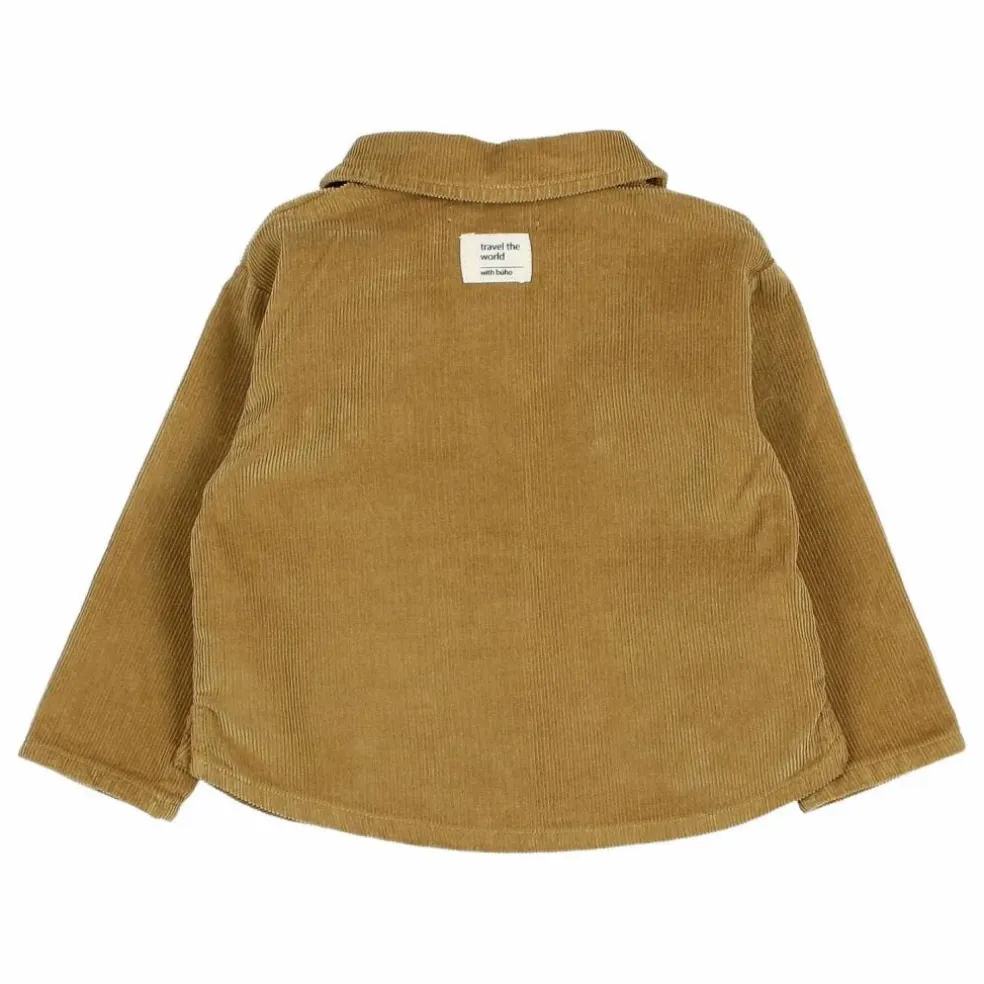 Chemise Velours Côtelé Coton Bio | Ocre