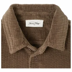 Chemise Velours Côtelé Padow Coton Bio | Marron