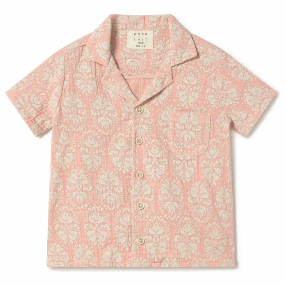 Chemise Vintage Coton Bio | Rose