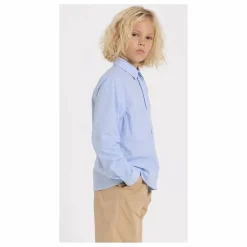 Chemise Zayn Rayée | Bleu Clair