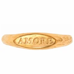 Chevalière Amore | Doré
