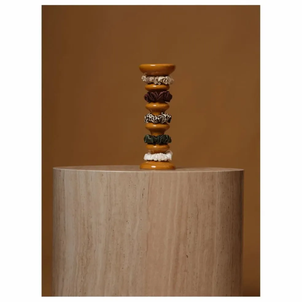 Chouchous en soie - Lot de 5 | Vert