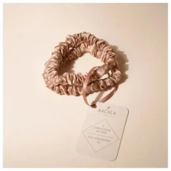 Chouchous en soie - Set de 2 | Rose