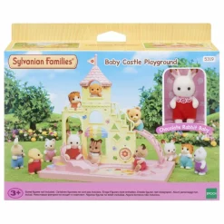 Château des bébés et bébé lapin