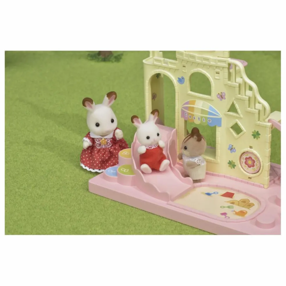 Château des bébés et bébé lapin