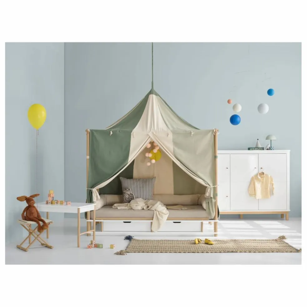 Ciel de lit Camp Circus | Sauge