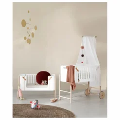 Ciel de lit pour cododo Wood | Blanc