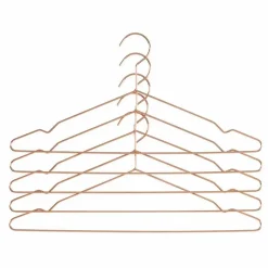 Cintres 5 hang - Set de 5 | Cuivre