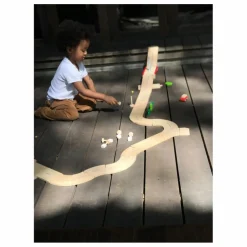Circuit automobile et ses accessoires en bois