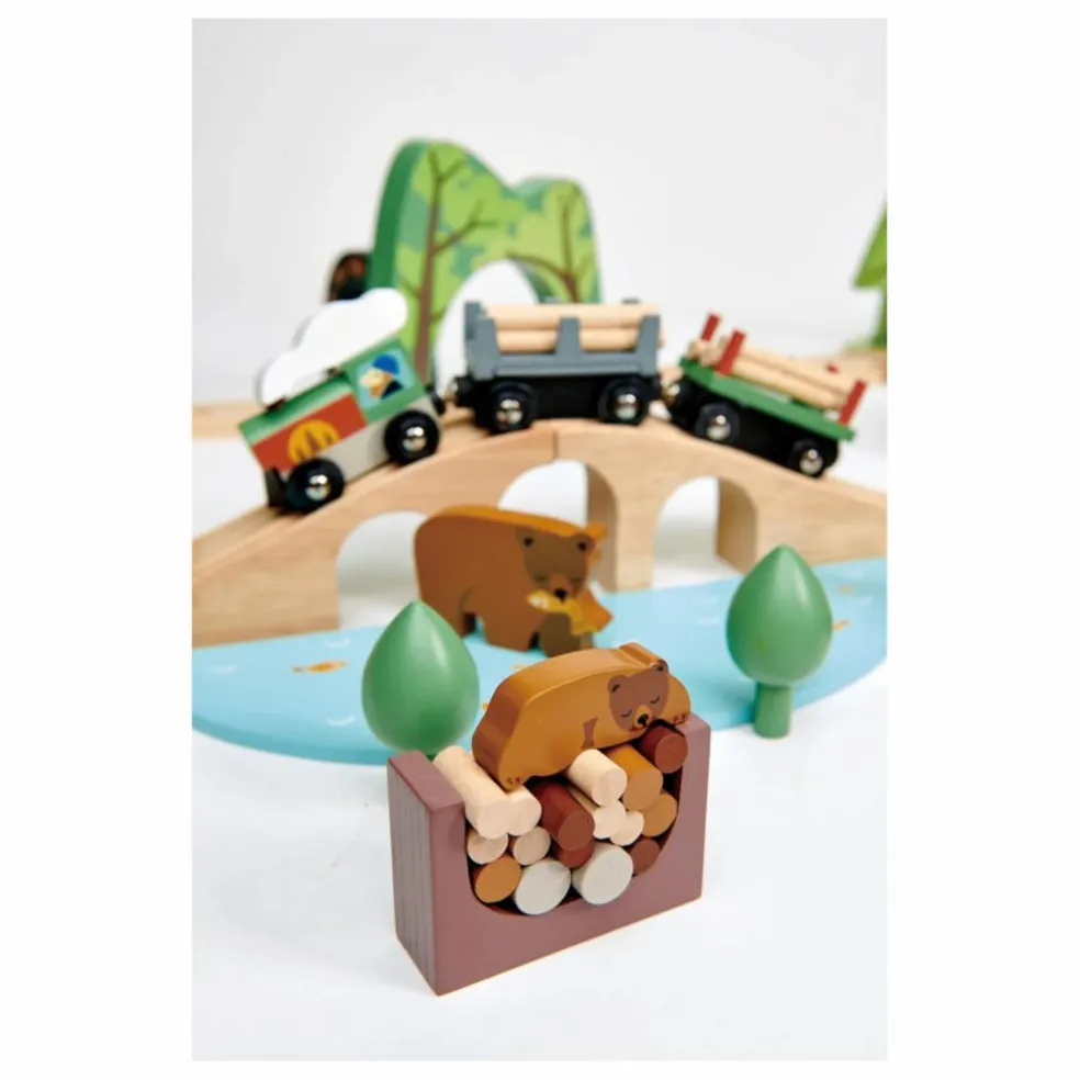 Circuit de trains Pins sauvages