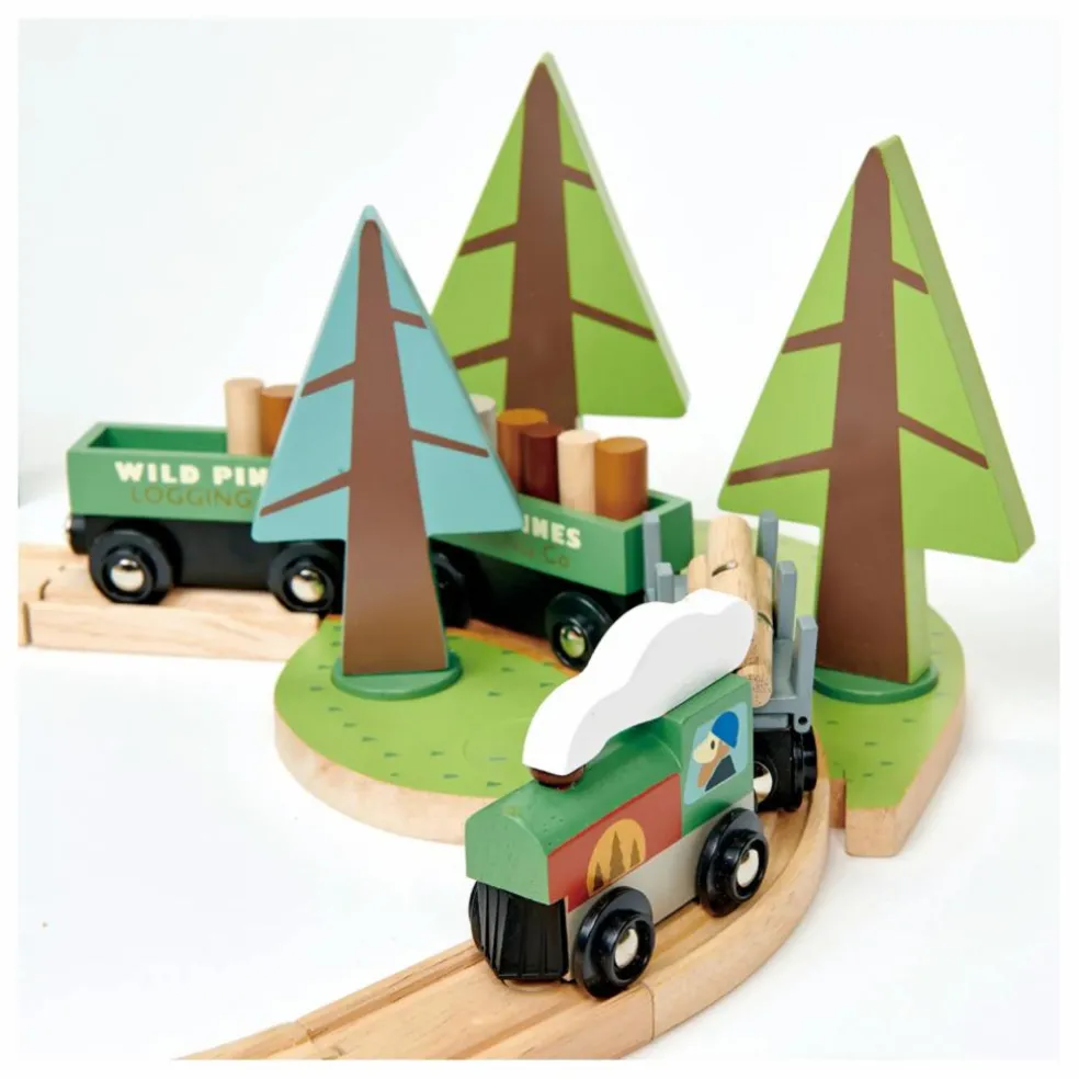 Circuit de trains Pins sauvages