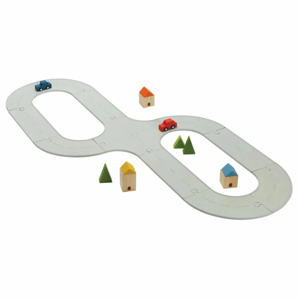 Circuit en caoutchouc naturel et ses accessoires