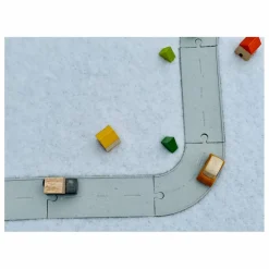 Circuit en caoutchouc naturel et ses accessoires