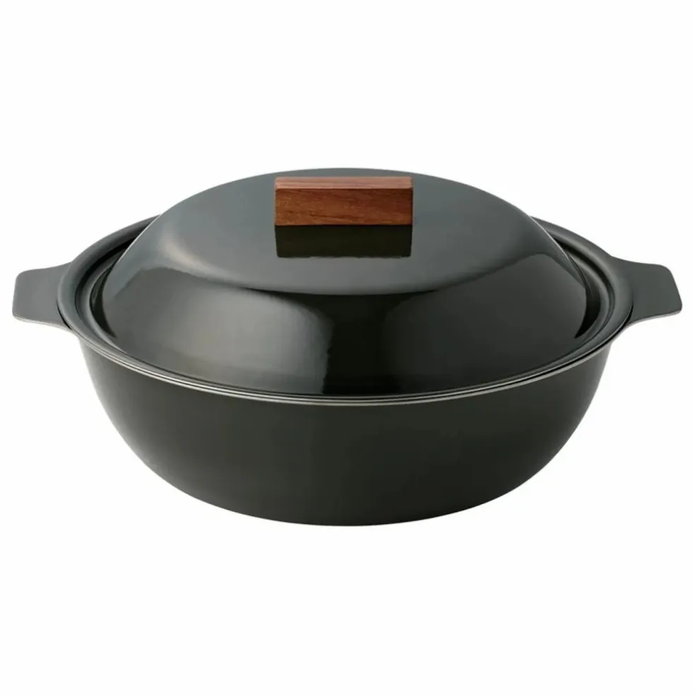 Cocotte en émail Kakomi | Charbon