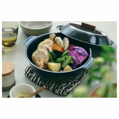 Cocotte en émail Kakomi | Charbon