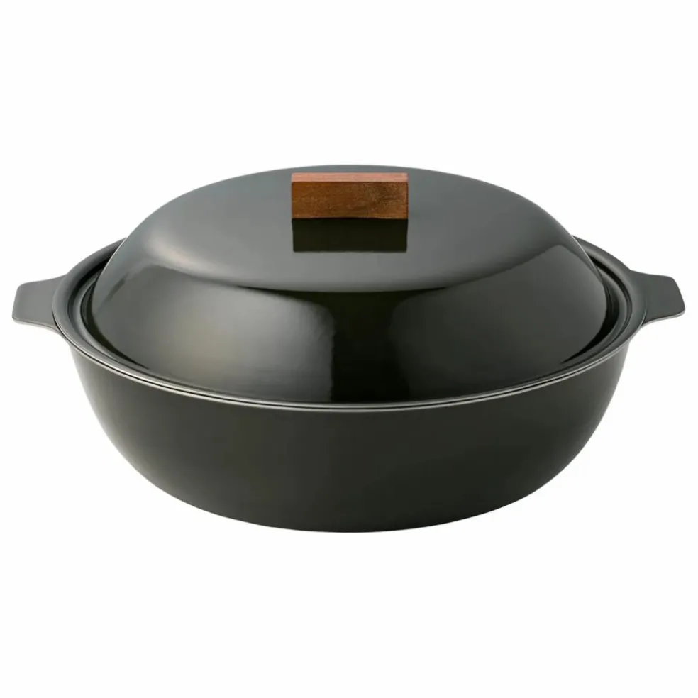 Cocotte en émail Kakomi | Charbon