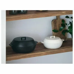 Cocotte en émail Kakomi | Ivoire