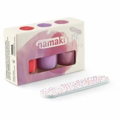 Coffret 3 vernis à ongles pelables | Rose