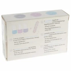 Coffret 3 vernis à ongles pelables | Bleu