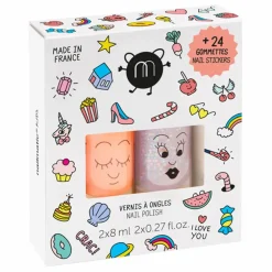 Coffret 2 vernis kids Crac -Flamingo et Polly