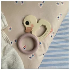 Coffret apaisant - Set de 2 jouets de dentition | Rose poudré