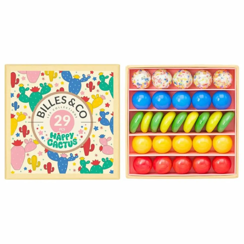 Coffret de 29 billes Cactus