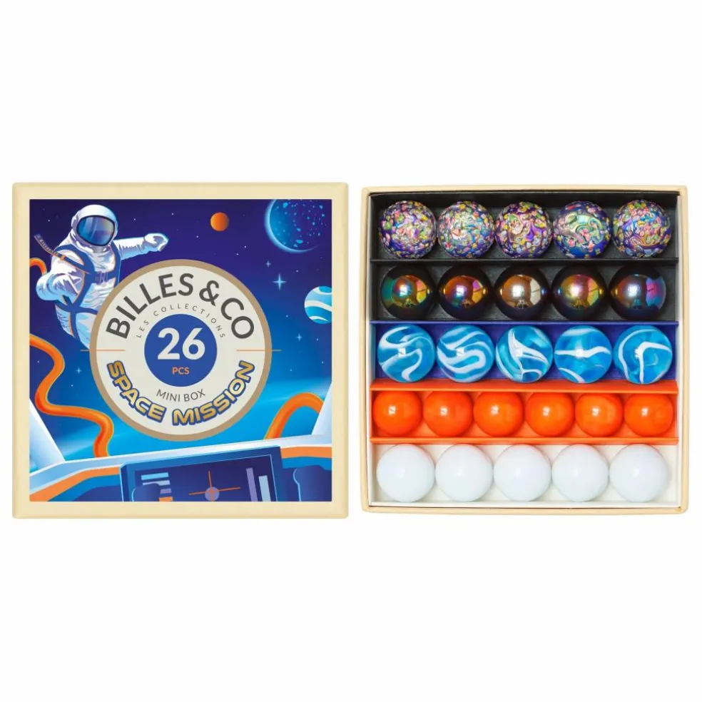 Coffret de 26 billes Space Mission