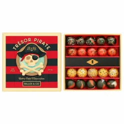 Coffret de 40 billes Trésor Pirate