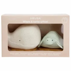 Coffret de jouets pour le bain upcyclés - Tortue & Baleine | Sauge
