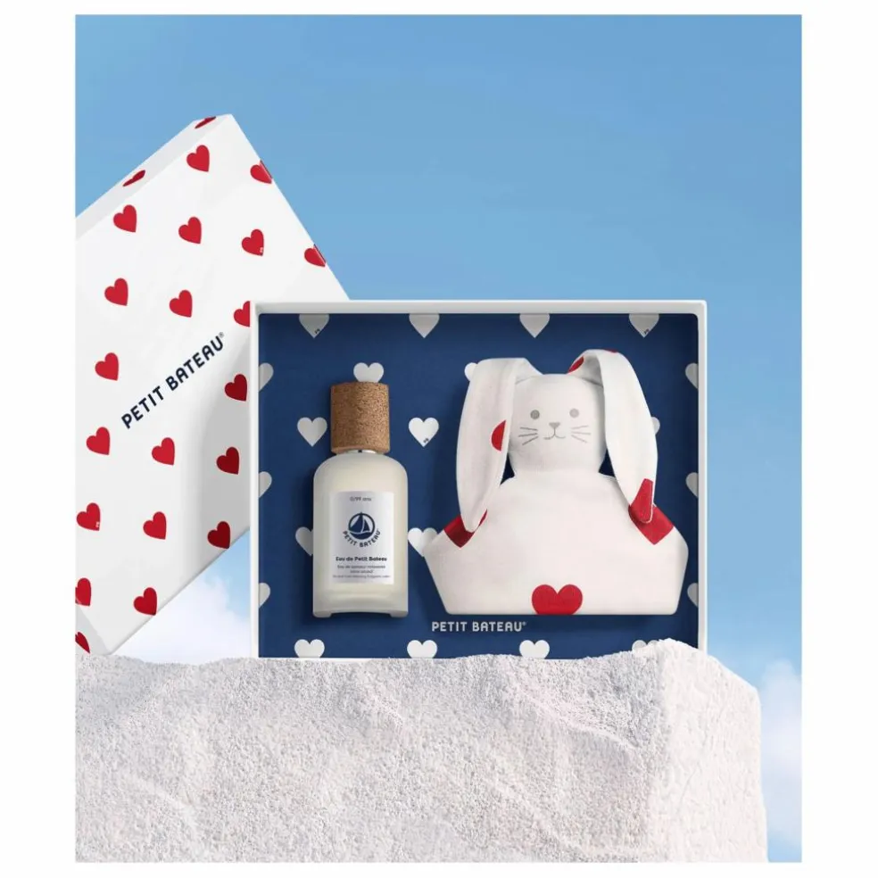Coffret de naissance parfum et doudou