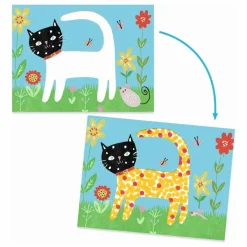 Coffret de peintures A petits points