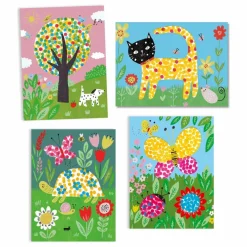 Coffret de peintures A petits points