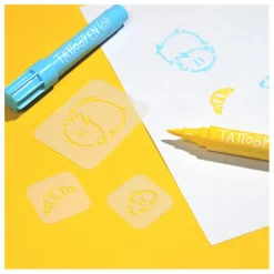 Coffret duo Tattoopen & Pochoir Réutilisable Paris x JO LITTLE