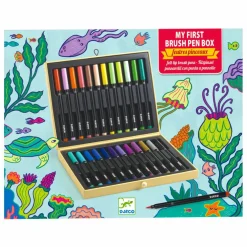 Coffret feutres pinceaux
