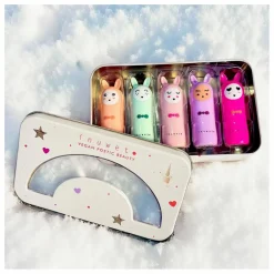 Coffret Metal Rainbow Delux Baumes à lèvres - Set de 5