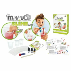 Coffret mini lab slime gluant