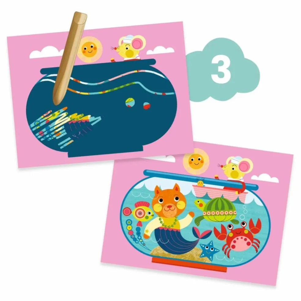 Coffret multi-activités Chat et ses amis